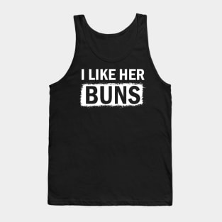 I Like His Guns I Like Her Buns Couple Matching Tank Top